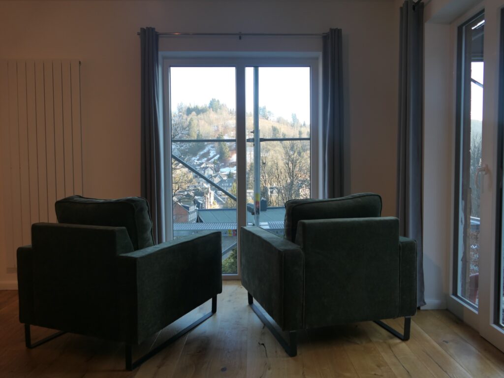 Schlafzimmer der Ferienwohnung C