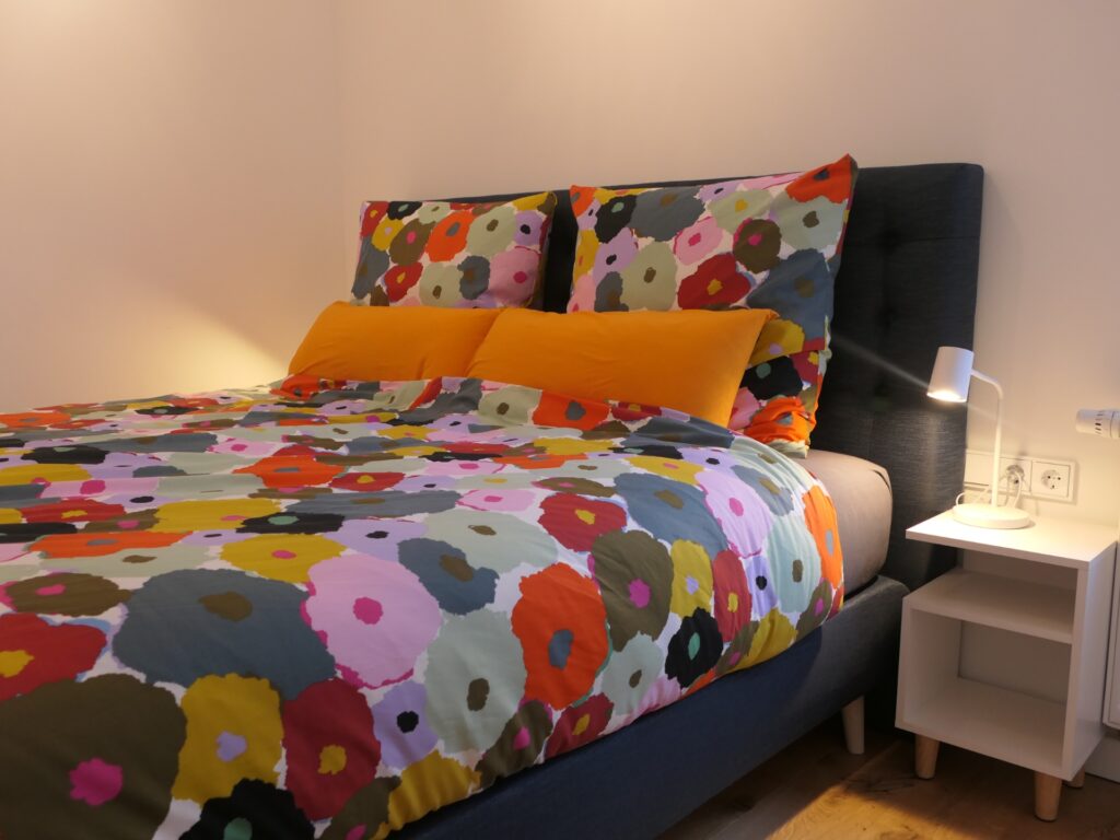 Schlafzimmer der Ferienwohnung B
