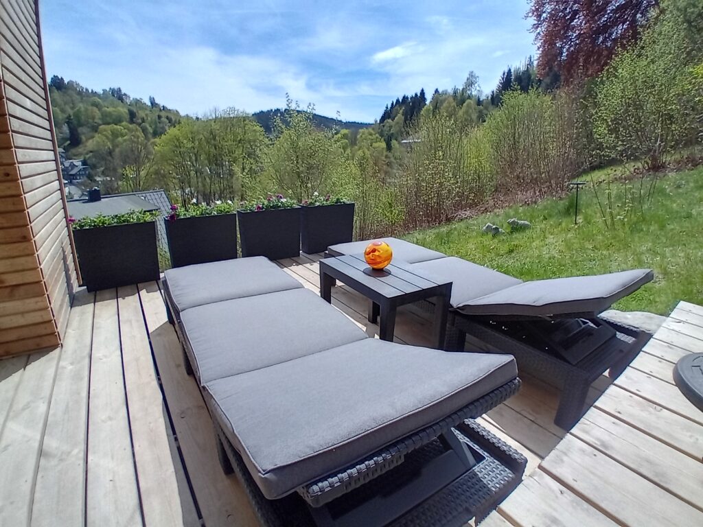Wohnbereich der Ferienwohnung C